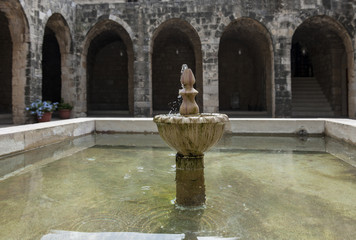 Brunnen in Deir al Qamar, Libanon