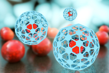 Atome - 3d Render