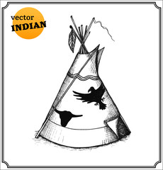 Indians teepee © borsvelka