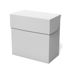 White box isolated