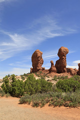 parade of Elephant, Arch national park, Arizona