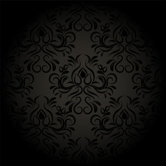 seamless wallpaper.damask pattern.floral background