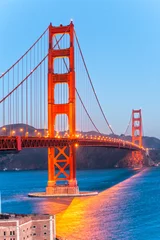 Deurstickers Golden Gate, San Francisco, California, USA. © Luciano Mortula-LGM