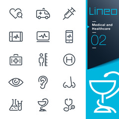 Lineo - Medical and Healthcare outline icons