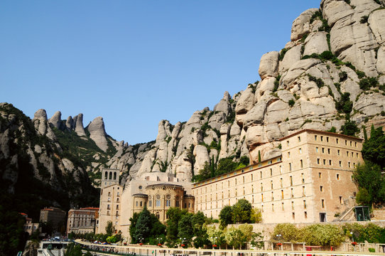 Monastery Montserrat, Barcelona, Spain