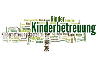 Kinderbetreuung (Kita, Babysitter, Kindergarten, Kinder) - obrazy, fototapety, plakaty