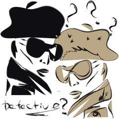 Private detective woman