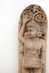Indian statue detail