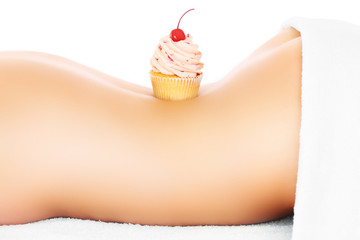 Cupcake and body