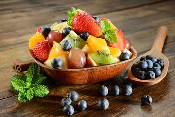 Zelfklevend Fotobehang Fruit salade © marcelokrelling