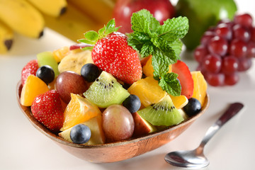 Fruit salad bowl