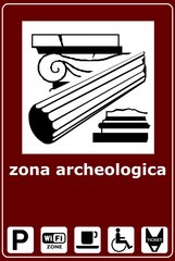 CARTELLO SITO ARCHEOLOGICO