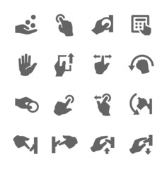 Hands icons