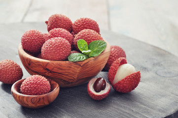 Fresh lychee © tashka2000