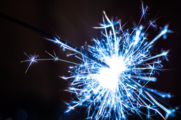 Blue Sparkler Party