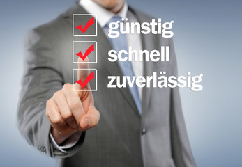 günstig, schnell u. zuverlässig