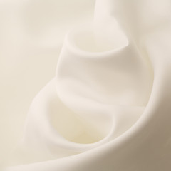 White silk background