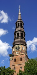 Obraz premium Michaelskirche ( Der Michel ) in HAMBURG