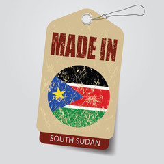 Made in Sauth Sudan   . Tag .