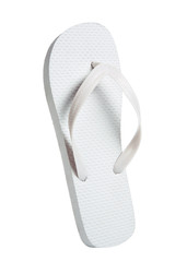 White summer beach shoes