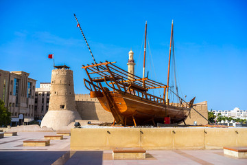 Naklejka premium Al Fahidi Fort (1787), home to the Dubai Museum