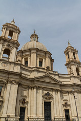 Saint Agnese in Agone in Piazza Navona, Rome, Italy
