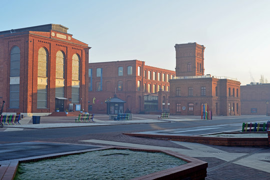Fototapeta manufaktura, Łódź