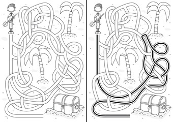 Pirate maze