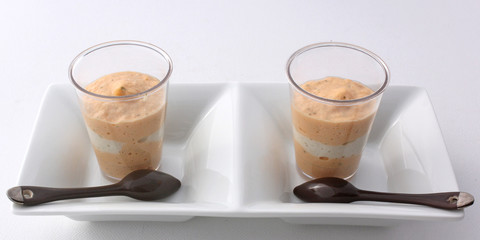 Mousse de saumon amande