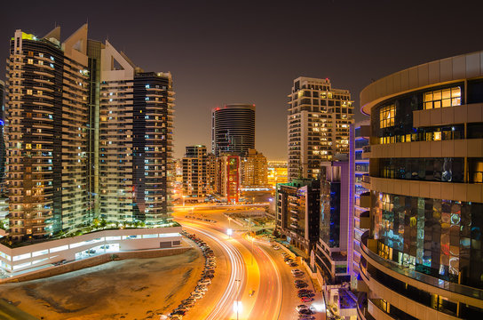 Dubai (United Arab Emirates) at night