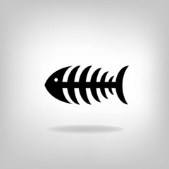 Vector illustration of a fish