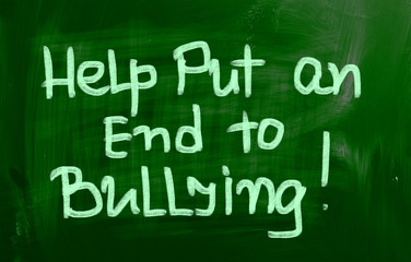 Help Put An End To Bullying Concept