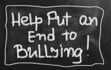 Help Put An End To Bullying Concept