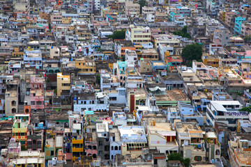 Fototapeta premium Vijayawada city