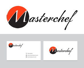 Masterchef logo - obrazy, fototapety, plakaty