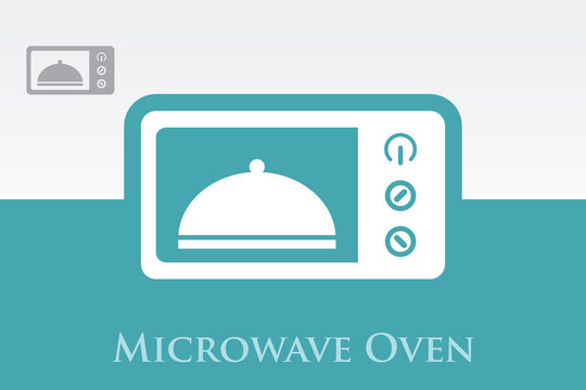microwave oven symbol Vector