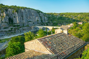 Balazuc en Ardèche, plus beau village de France