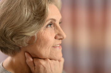 Obraz premium Portrait of a middle-aged woman