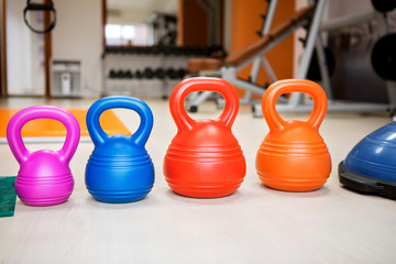 different kettle bell