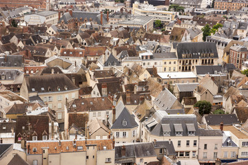 Panorama di Chartres da Notre Dame