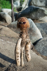 Coconut man