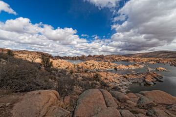 Fototapeta na wymiar AZ-Prescott-Granite Dells-Watson Lake