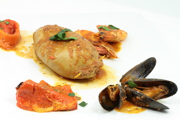 encornet farci
