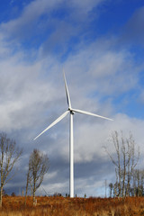 wind-power plant, single rotor