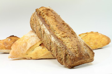 duo de pains aux céréales 