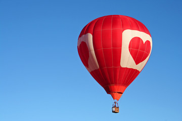 Naklejka premium Hot air balloon
