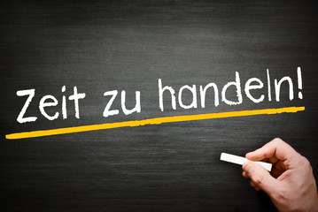 zeit zu handeln