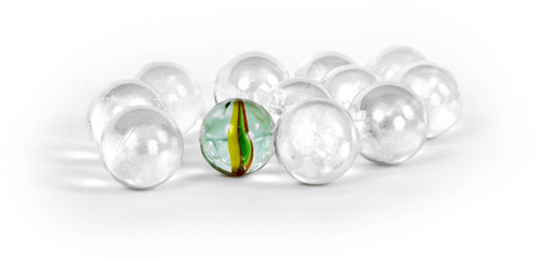 Different marbles