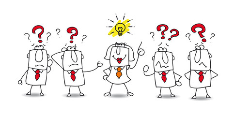 Karen has a good idea in this team