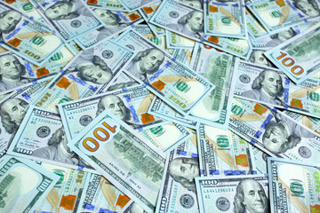 Background with dollars